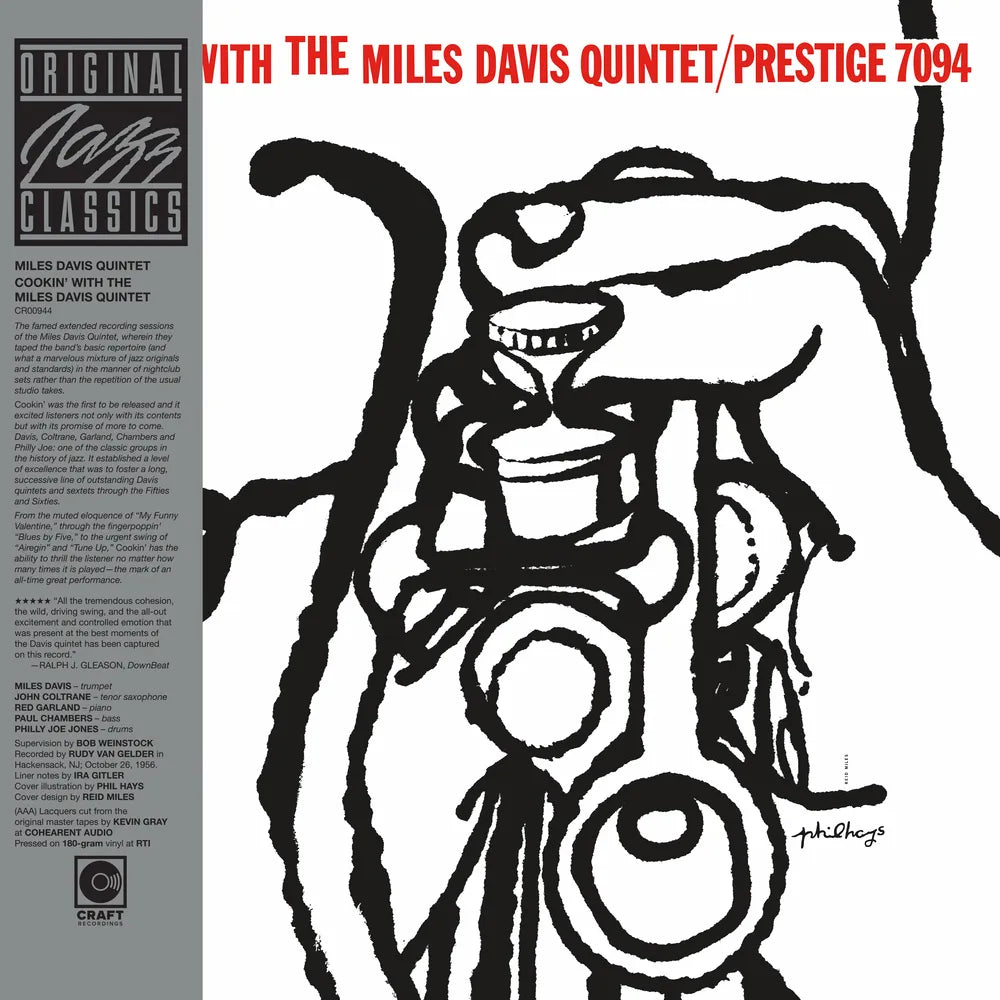The Miles Davis Quintet - Cookin' With The Miles Davis Quintet - 2026 Original Jazz Classics LP (180g with tip-on jacket + obi)