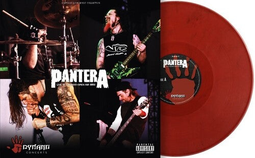 Pantera - Live At Dynamo Open Air 1998 2LP (Red Colored Vinyl, Indie Exclusive)