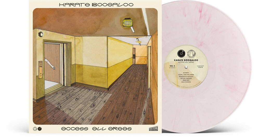 Karate Boogaloo - Access All Areas - Pink LP (Colored, Pnk) (Preorder: Ships October 9, 2026)