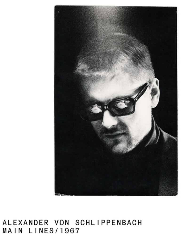 Von Alexander Schlippenbach - Main Lines / 1967 CD (Preorder: Ships September 11, 2026)