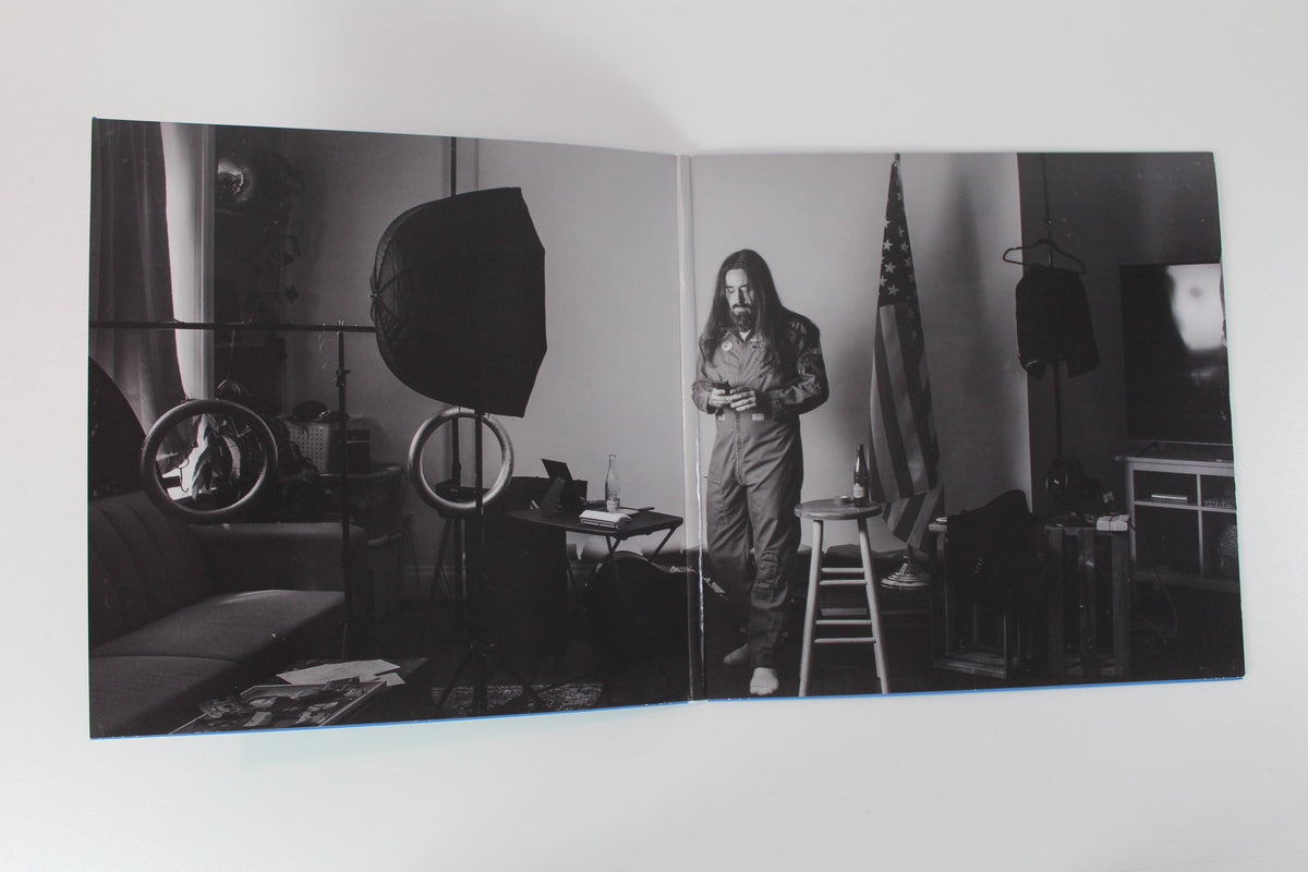 M Ross Perkins - E Pluribus M Ross on Karma Chief Records - Blue opaque vinyl
