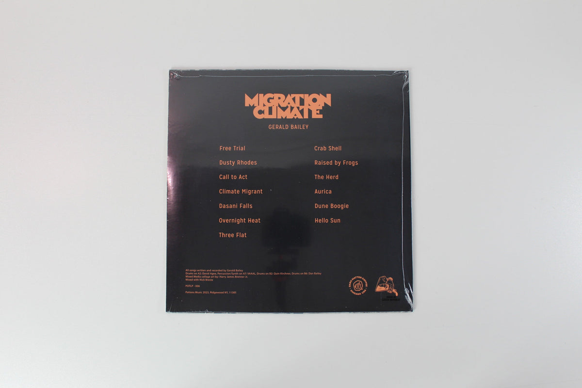 Gerald Bailey - Migration Climate on Potions Music - Sealed