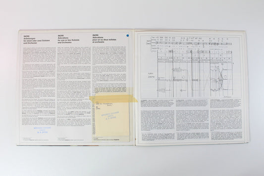Karlheinz Stockhausen - Inori / Formel on Deutsche Grammophon