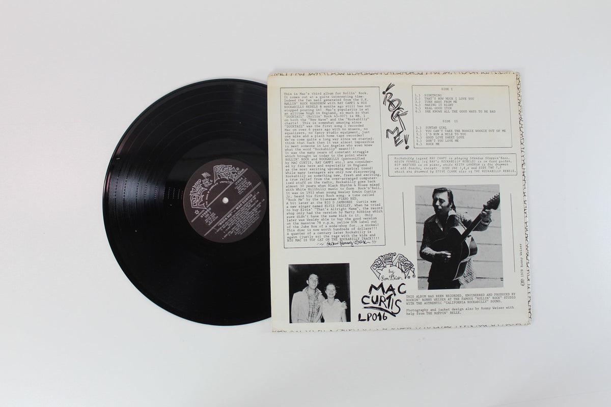 Mac Curtis - Rock Me on Rollin' Rock