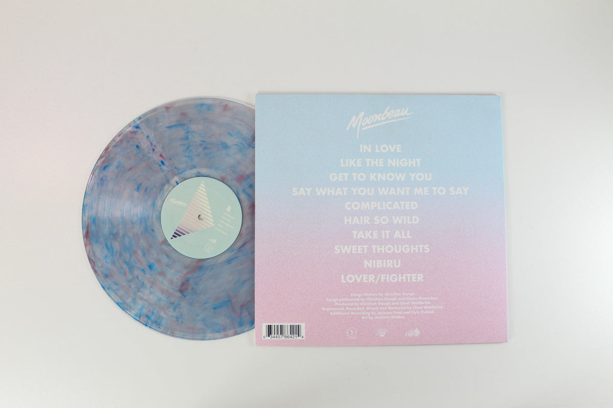 Moonbeau - Moonbeau on Old Flame Records / Soul Step Records – Cotton Candy Colored Vinyl - Signed