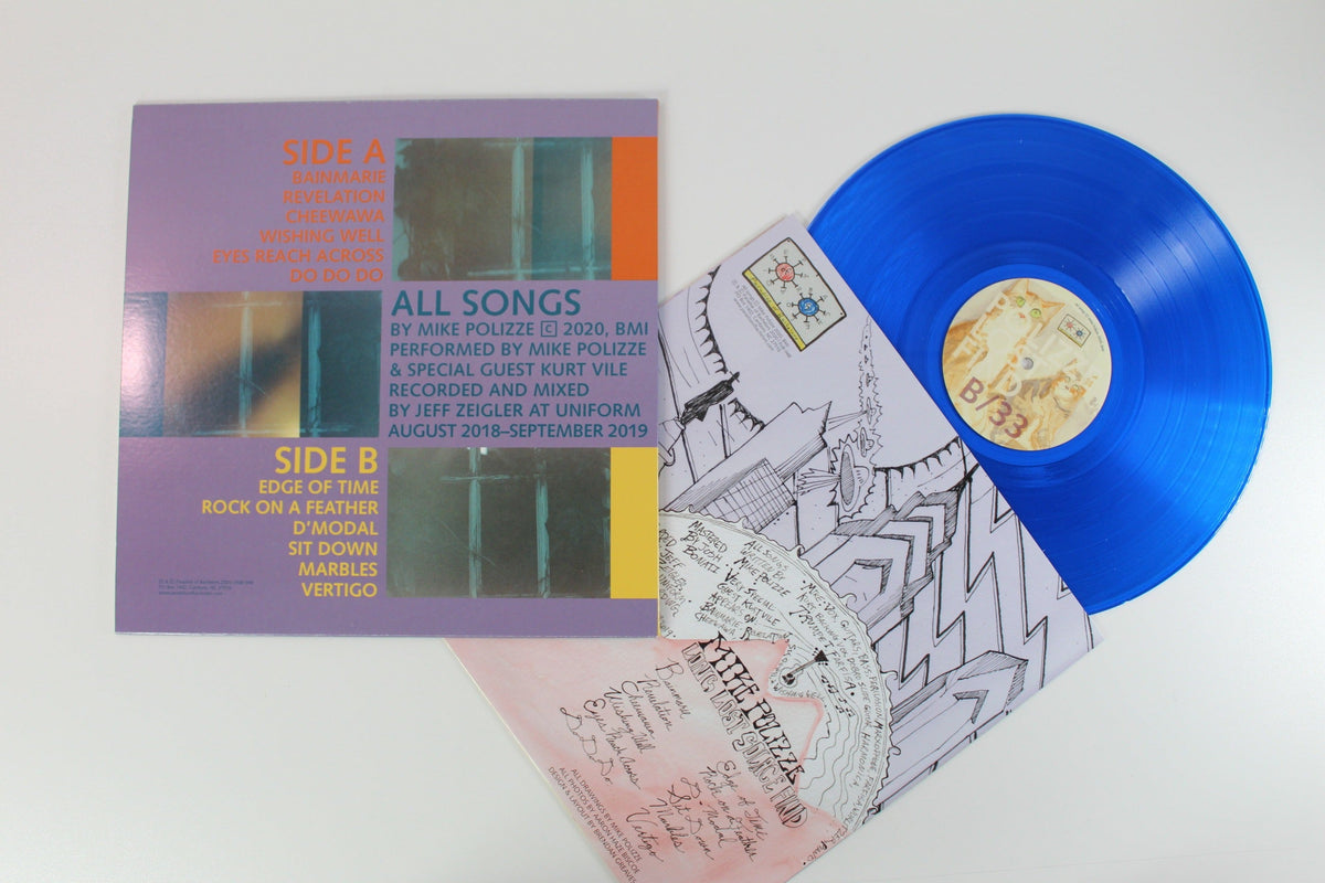 Mike Polizze - Long Lost Solace Find on Paradise Of Bachelors – Transparent Blue Vinyl