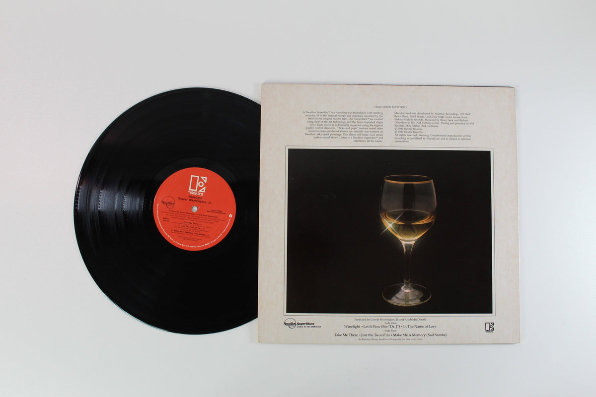 Grover Washington, Jr. - Winelight on Elektra / Nautilus Recordings – SuperDiscs – Half-Speed Mastered – Reissue