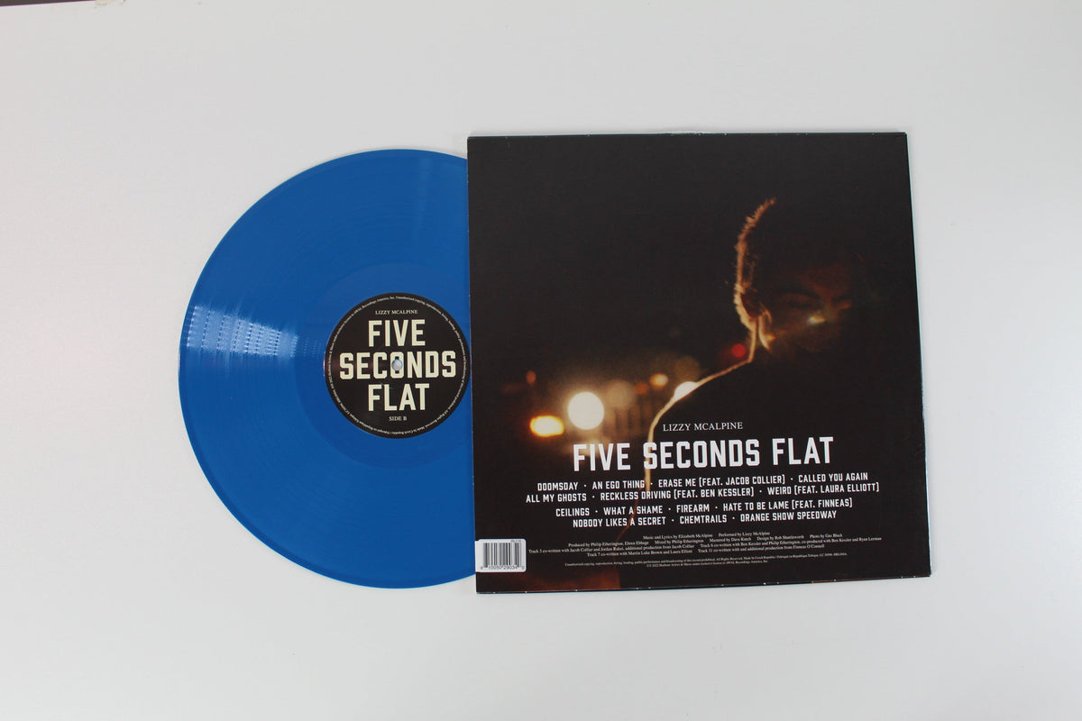 Lizzy McAlpine - Five Seconds Flat on Harbour Artists & Music - Limited Edition - Blue Vinyl