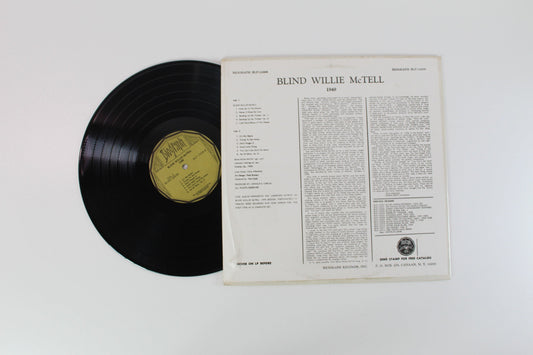 Blind Willie McTell - 1949 (Trying To Get Home) on Biograph - Mono