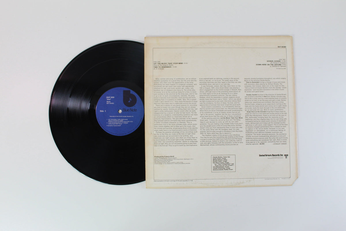 Grant Green - Alive! on Blue Note - Reissue