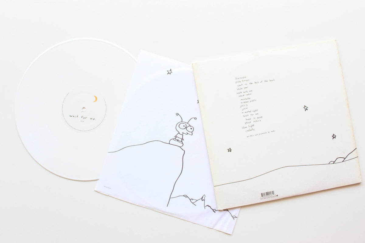 Moby - Wait For Me on Mute - White Vinyl