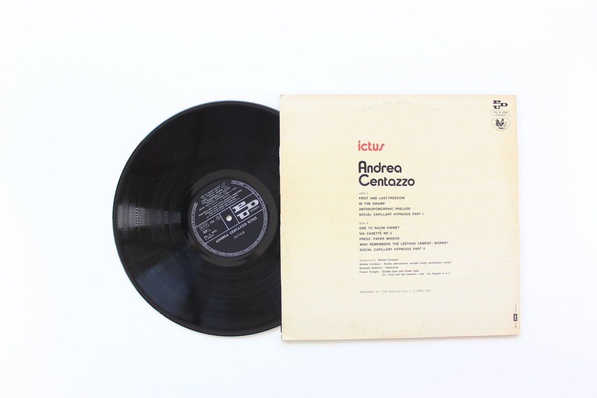 Andrea Centazzo - Ictus on PDU - Italian Pressing