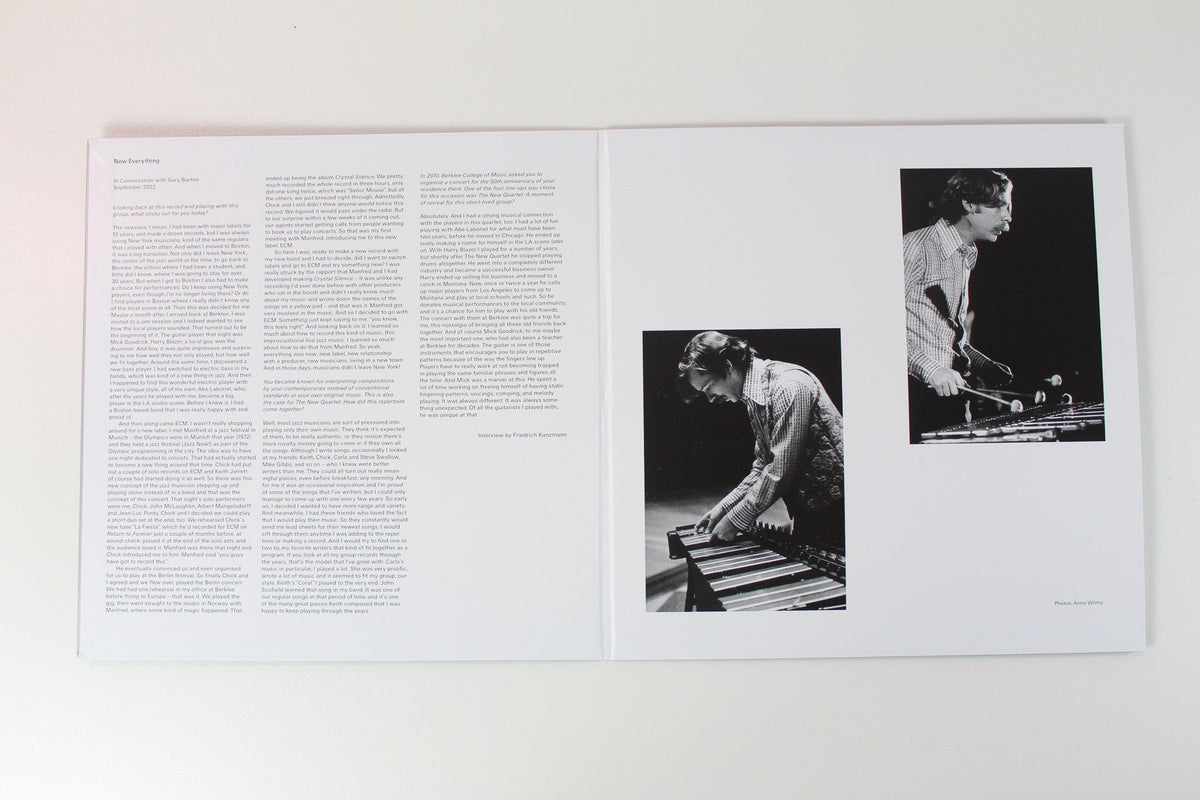 Gary Burton - The New Quartet on ECM Reissue