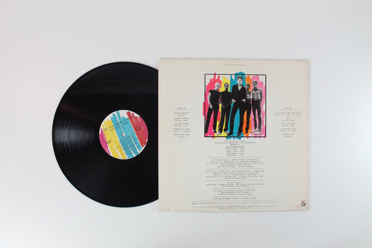 The Jim Carroll Band - Catholic Boy on ATCO Records