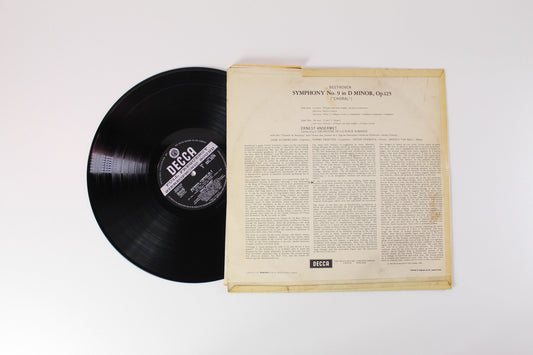 Ludwig van Beethoven / Ernest Ansermet - Ninth on Decca UK Stereo