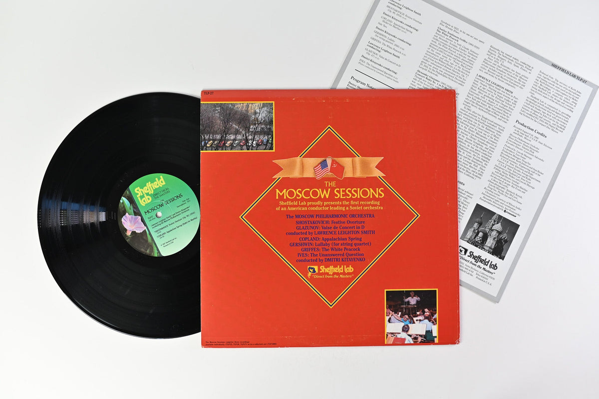 Moscow Philharmonic Orchestra - The Moscow Sessions on Sheffield Lab