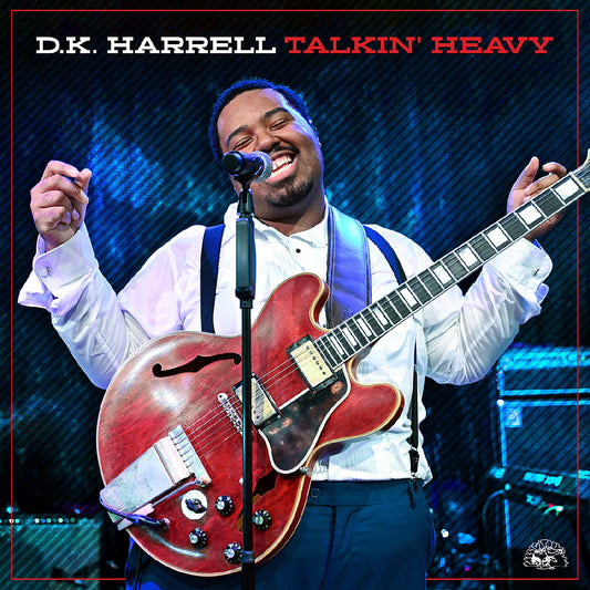 D.K. Harrell - Talkin' Heavy [Translucent Blue Vinyl]