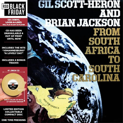 Gil Scott-Heron & Brian Jackson - From South Africa To South Carolina [CD]