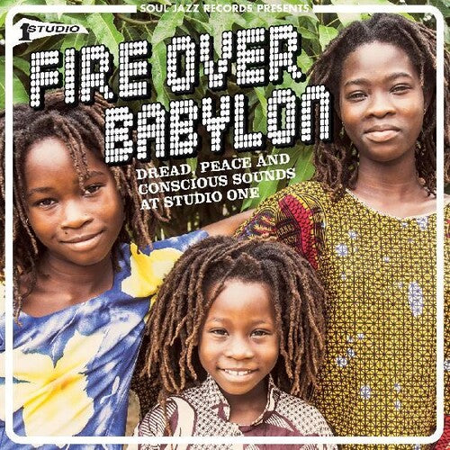 V/A - Fire Over Babylon (Dread, Peace And Conscious Sounds at Studio One) 2LP (UK Pressing, Compilation)
