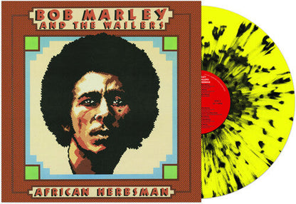 Bob Marley & the Wailers - African Herbsman LP (Yellow & Black Splatter Color Vinyl)