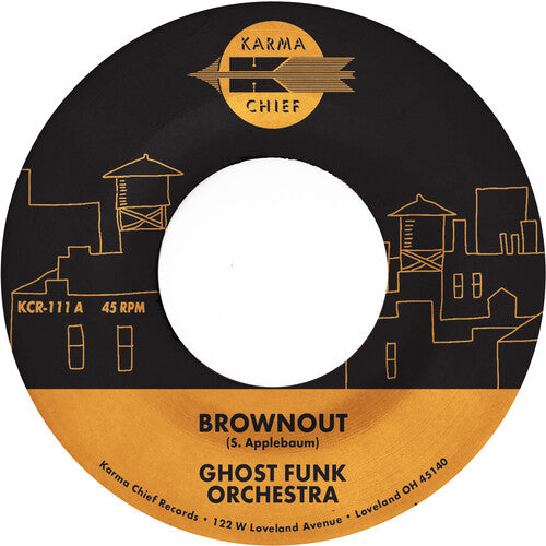 Ghost Funk Orchestra - Brownout / Boneyard Baile [7" Fire Red Vinyl]