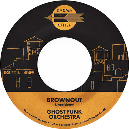 Ghost Funk Orchestra - Brownout / Boneyard Baile [7" Fire Red Vinyl]