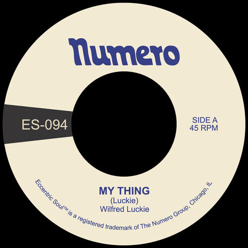 Wilfred Luckie - My Thing / Wait for Me [7"] [Colored Vinyl]