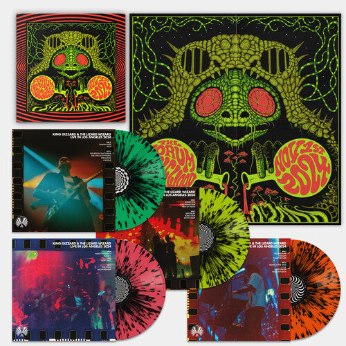 King Gizzard and The Lizard Wizard - Live in Los Angeles '24 [4-lp Splatter Vinyl Box Set]