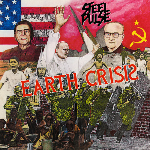 Steel Pulse - Earth Crisis LP (Red, Yellow, & Green Colored Vinyl)
