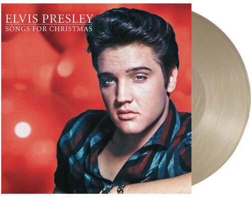 Elvis Presley - Songs For Christmas LP (Clear Gold Vinyl, 180 Gram Vinyl, Limited Edition)