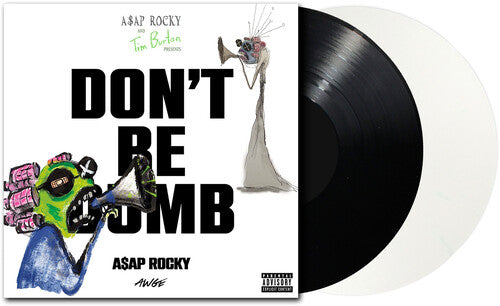 A$AP Rocky - Don't Be Dumb 2LP (Gatefold LP Jacket, Black & White Vinyl)