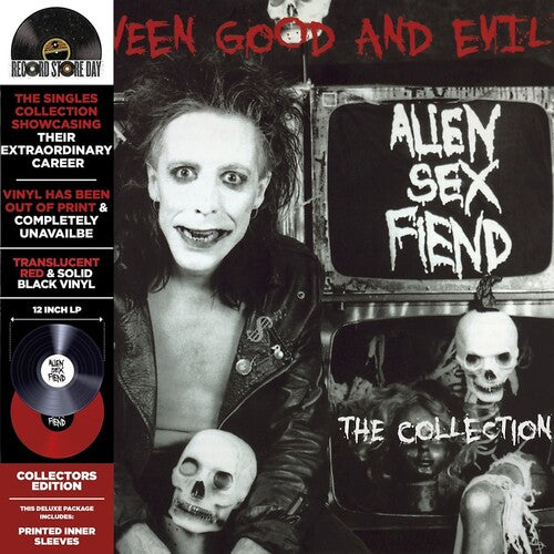 Alien Sex Fiend - Between Good and Evil 2LP (Red Colored Vinyl, Deluxe Edition, Limited Edition, Remastered)
