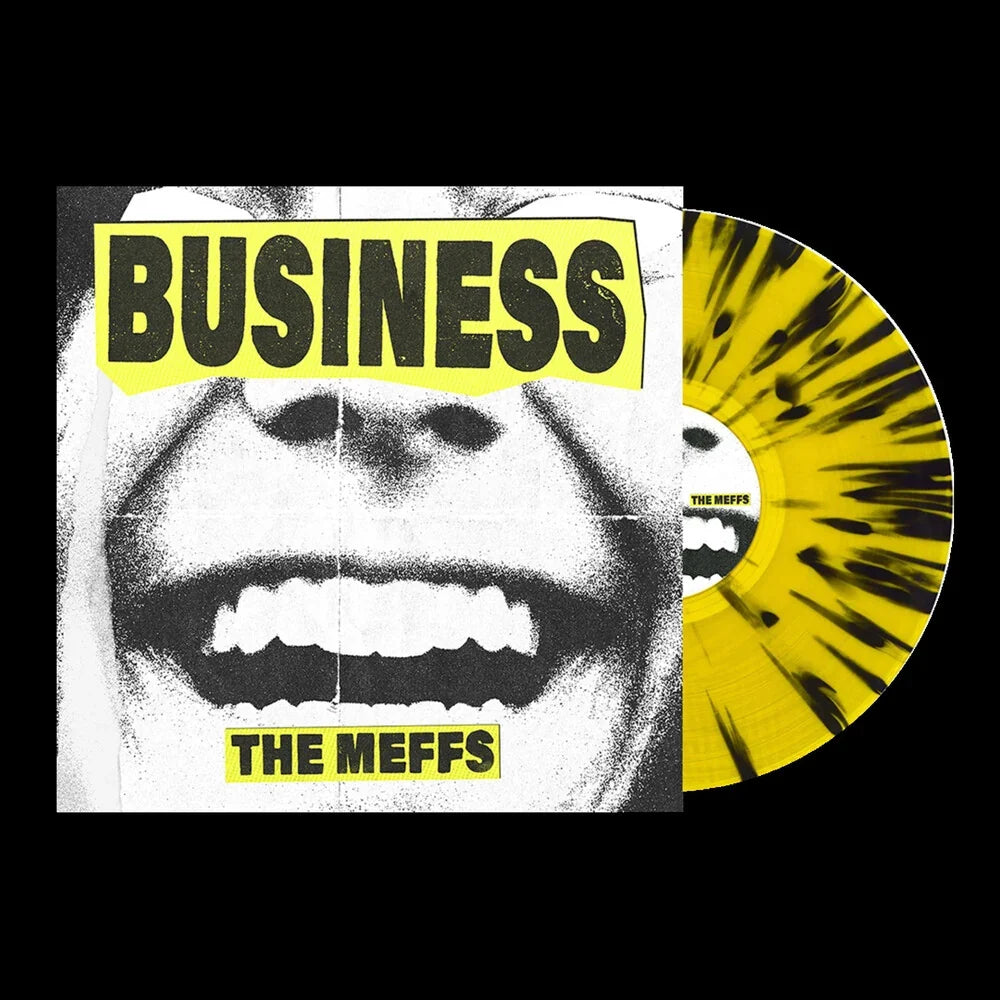 [PRE-ORDER] The Meffs - Business [Indie-Exclusive Yellow & Black Splatter Vinyl] [Release Date: 09/11/2026]
