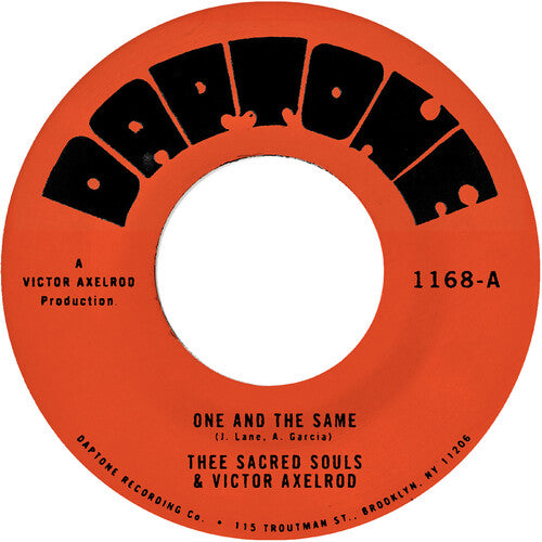 Thee Sacred Souls - One and the Same B/ W Same Difference [7"]