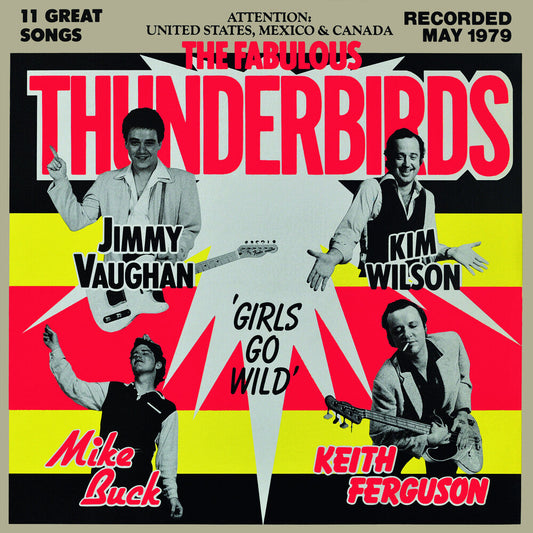 Fabulous Thunderbirds - Girls Go Wild LP (blue)
