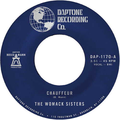 The Womack Sisters - Chauffeur / Instrumental [7" Vinyl]
