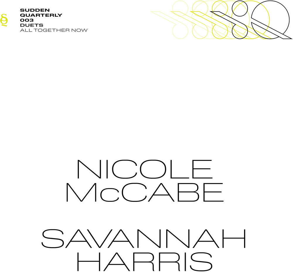 Nicole Mccabe  / Harris,Savannah - All Together Now LP (Preorder: Ships October 2, 2026)