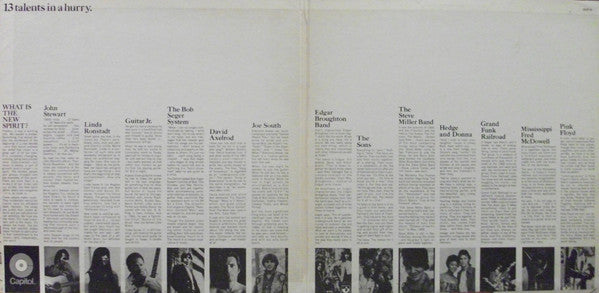 Various - The New Spirit Of Capitol (LP) (Mint (M))