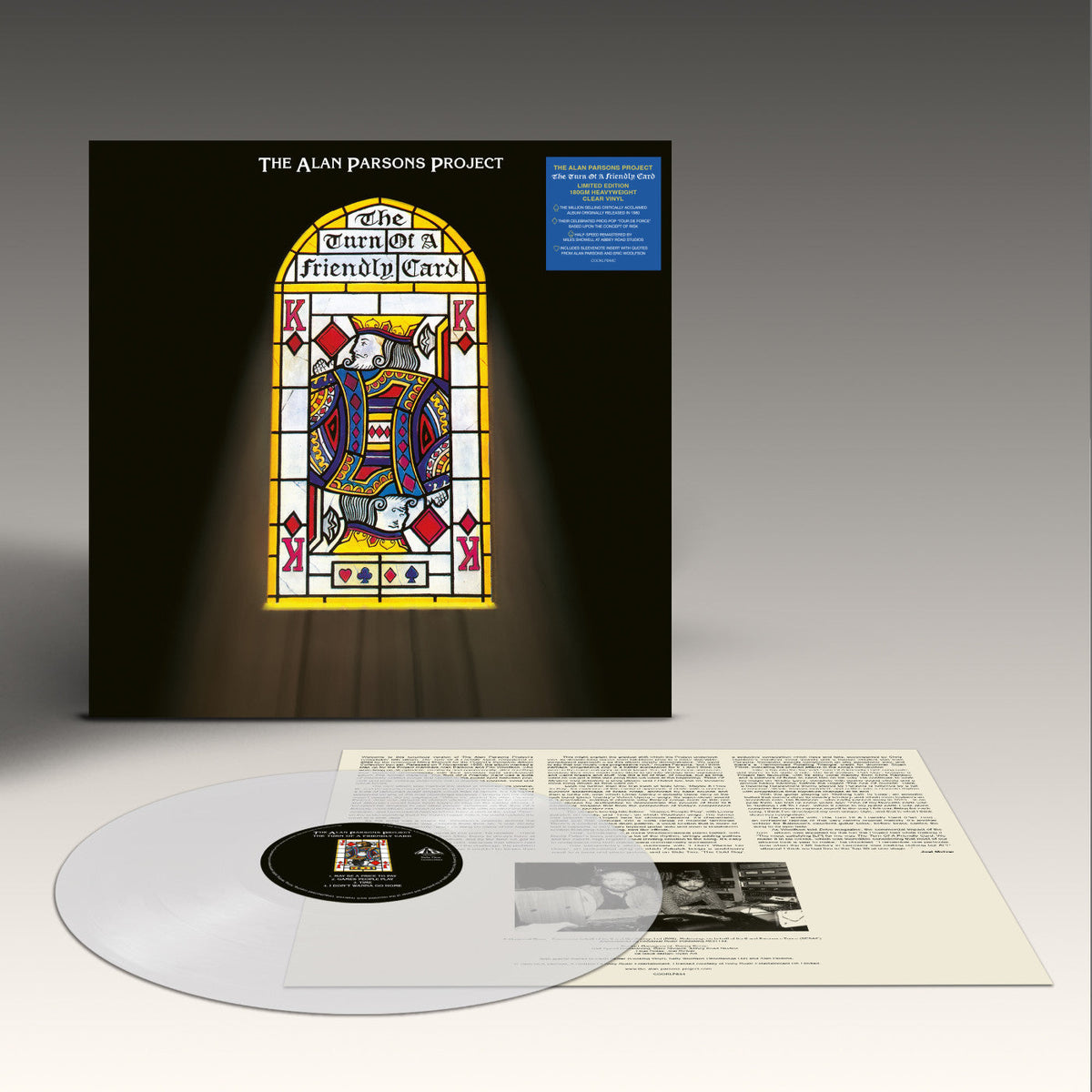 The Alan Parsons Project - The Turn Of A Friendly Card (Abbey Road Remaster) [Clear Vinyl]