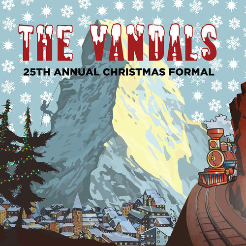 [DAMAGED] The Vandals - 25th Annual Christmas Formal [Red & Black Marbled Vinyl]