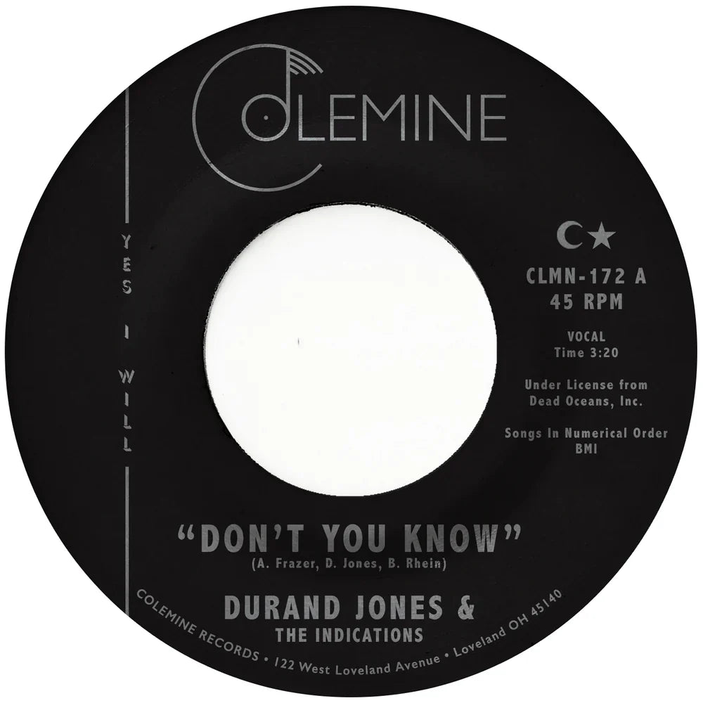 Durand Jones & The Indications - Don't You Know [7"]