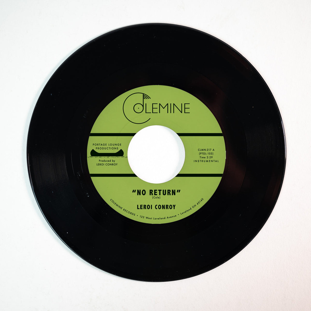 Leroi Conroy - No Return / Path Of Man [7"]