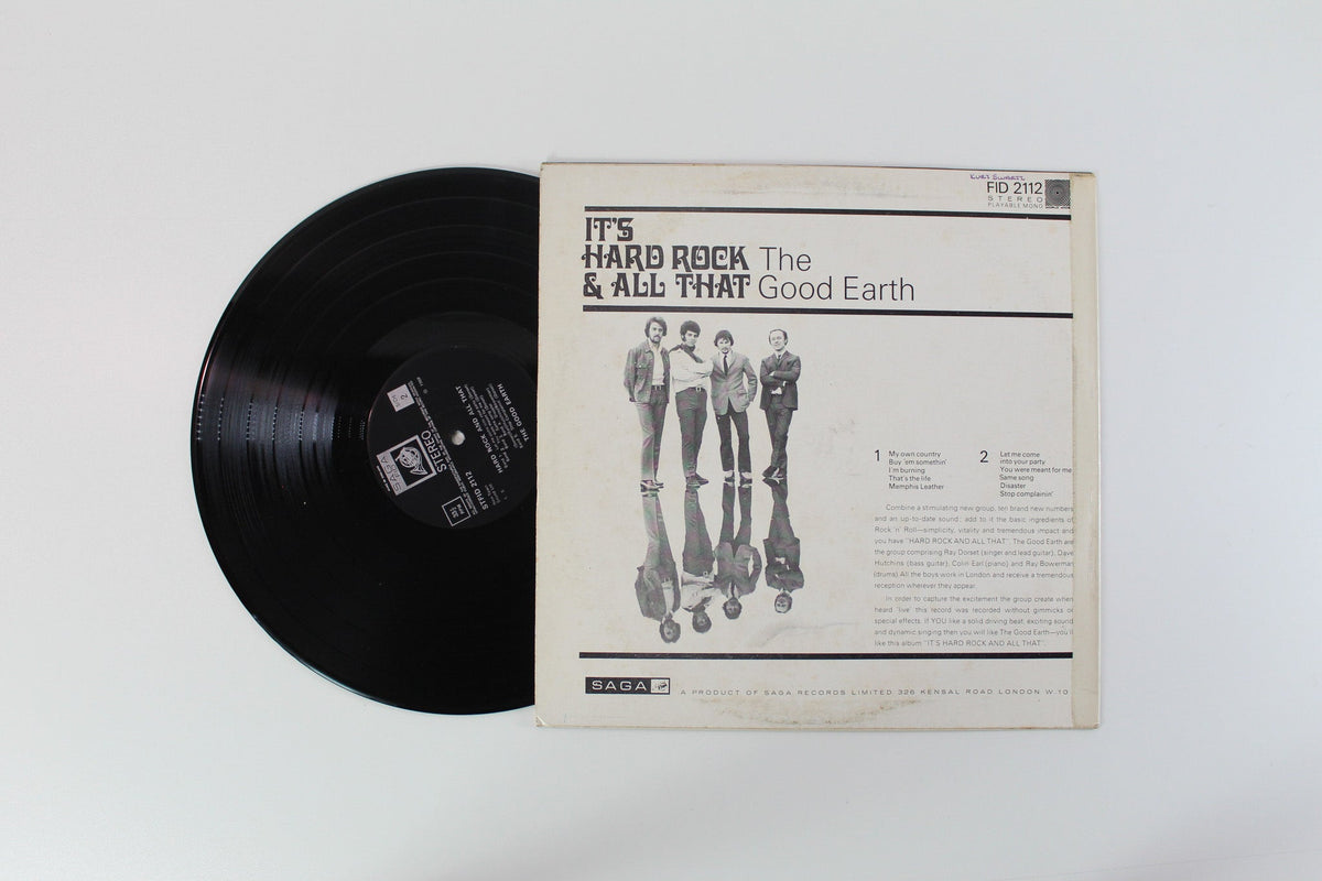 The Good Earth - It's Hard Rock And All That on Saga