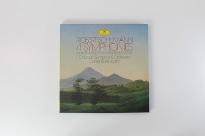 Robert Schumann, Chicago Symphony Orchestra, Daniel Barenboim - 4 Symphonies - Konzertstück For 4 Horns - >>Manfred<< Overture on Deutsche Grammophon