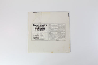Frank Sinatra - September Of My Years on Reprise Stereo Sealed