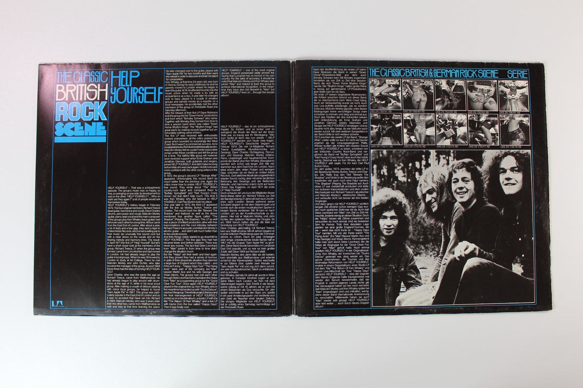 Help Yourself - Strange Affair / Beware The Shadow on United Artists Records - German pressing