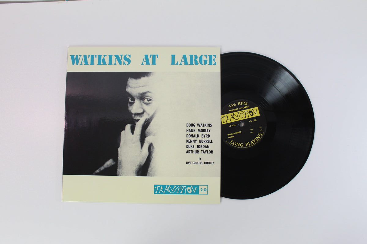 Doug Watkins - Watkins At Large on Transition - Blue Note Tone Poet Series - Reissue