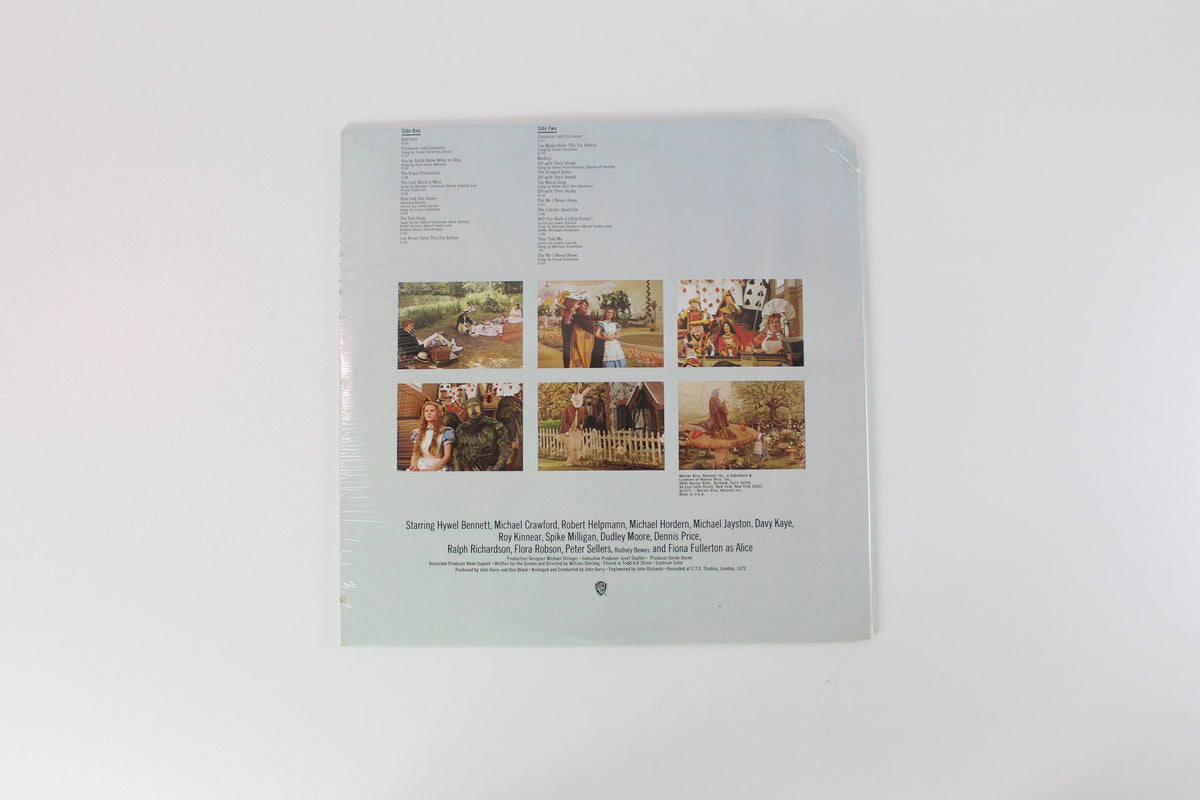 John Barry - Alice's Adventures In Wonderland on Warner Bros. Records – Sealed