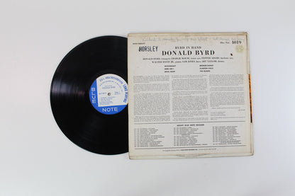 Donald Byrd - Byrd In Hand on Blue Note – Mono 47 W 63rd Deep Groove - Early Reissue