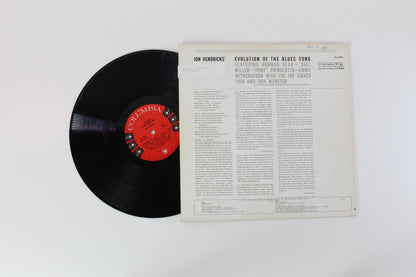 Jon Hendricks - Evolution Of The Blues Song on Columbia – Mono